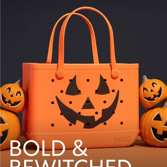 BOGG BAG Orange Halloween Tote - Picture 5 of 7